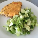 Green Salad with Frittata